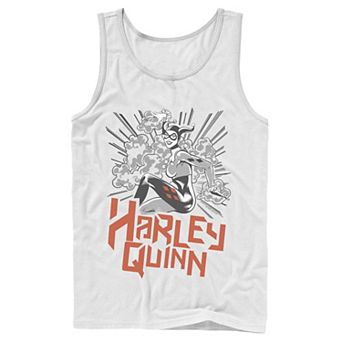 Men's DC Comics Harley Quinn Action Pose Tank Top