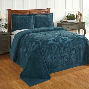 Better Trends Ashton Chenille Bedspread or Sham