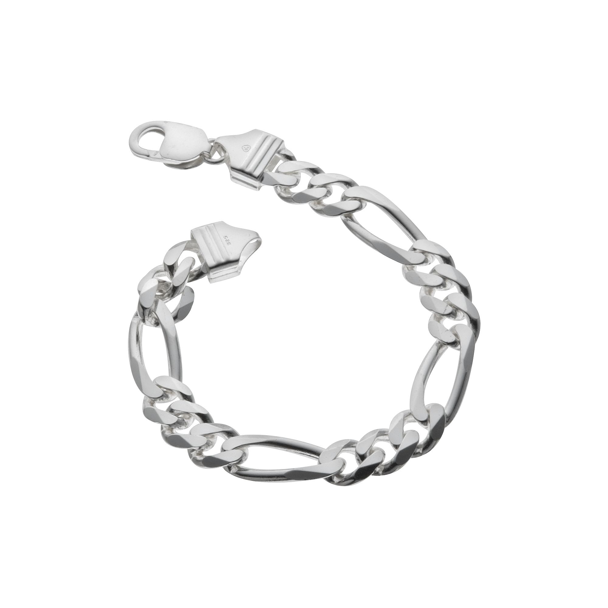 PRIMROSE Sterling Silver Figaro Bracelet, Womens, Size: 8, Mutli