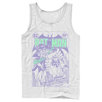 Men's DC Comics Batman Joker Cover Tank Top