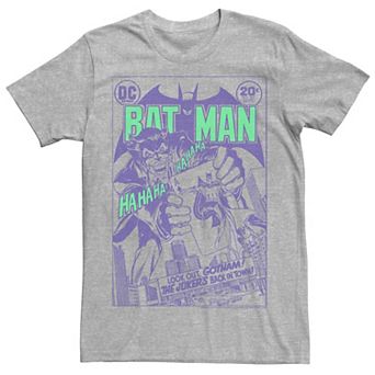 Men's DC Comics Batman Joker Cover Tee