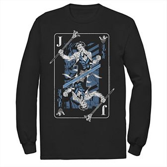 Men's DC Comics The Joker Playing Card Tee