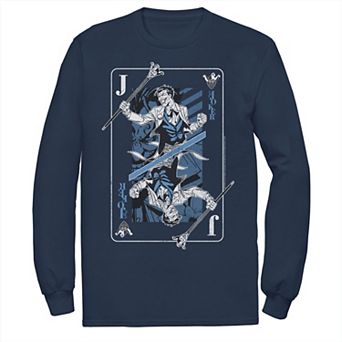 Men's DC Comics The Joker Playing Card Tee