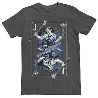 Men's DC Comics The Joker Playing Card Tee