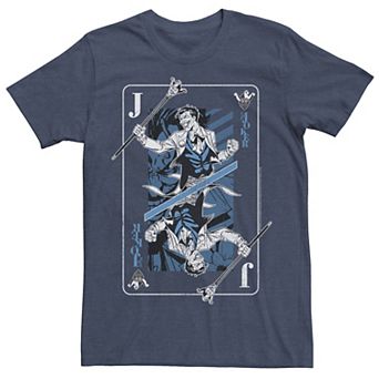 Men's DC Comics The Joker Playing Card Tee