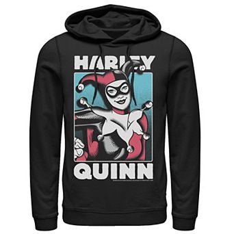 Men's DC Comics Harley Quinn Portrait Hoodie