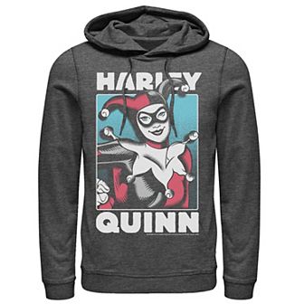 Men's DC Comics Harley Quinn Portrait Hoodie