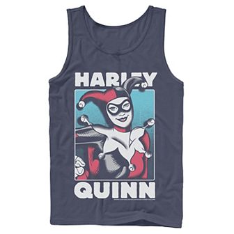 Men's DC Comics Harley Quinn Portrait Tank Top