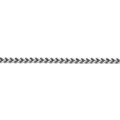 Men's LYNX Stainless Steel 4 mm Foxtail Chain Necklace