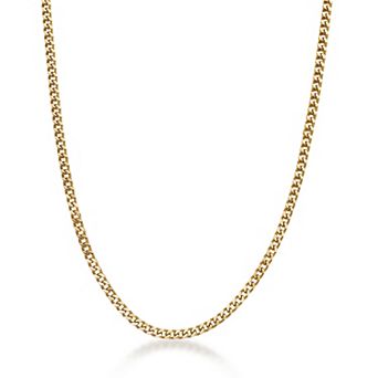 Men's LYNX Stainless Steel 4 mm Foxtail Chain Necklace