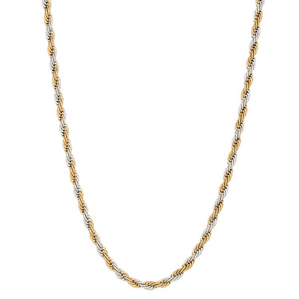 Kohls gold sale chains mens