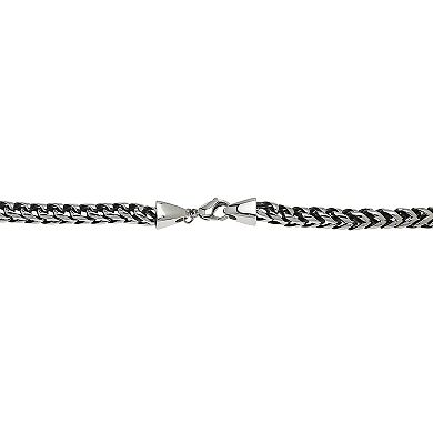 Men's LYNX Stainless Steel Foxtail Chain Necklace - 24 in.