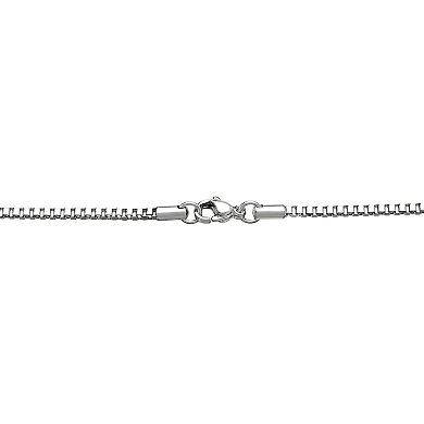 LYNX Stainless Steel Box Chain Necklace
