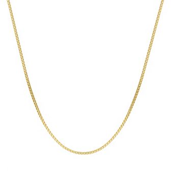 LYNX Stainless Steel Box Chain Necklace