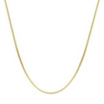 LYNX Stainless Steel Box Chain Necklace