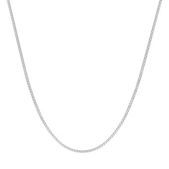 LYNX Stainless Steel Box Chain Necklace