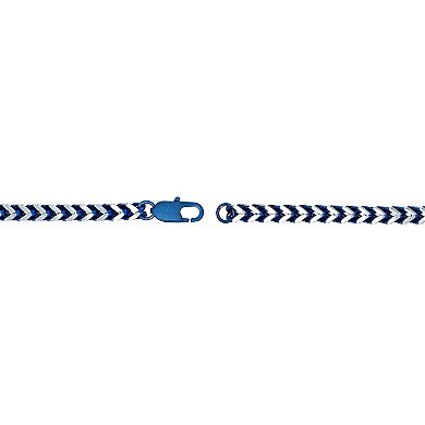 Men's LYNX Stainless Steel Foxtail Chain Necklace