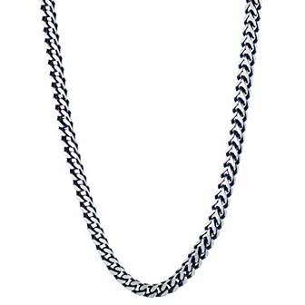 Men's LYNX Stainless Steel Foxtail Chain Necklace