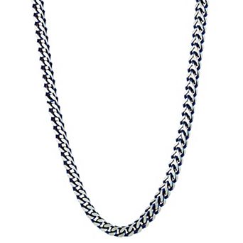 Men's LYNX Stainless Steel Foxtail Chain Necklace