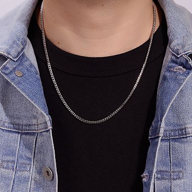 Men's LYNX Stainless Steel Franco Chain Necklace