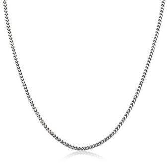 Men's LYNX Stainless Steel Franco Chain Necklace