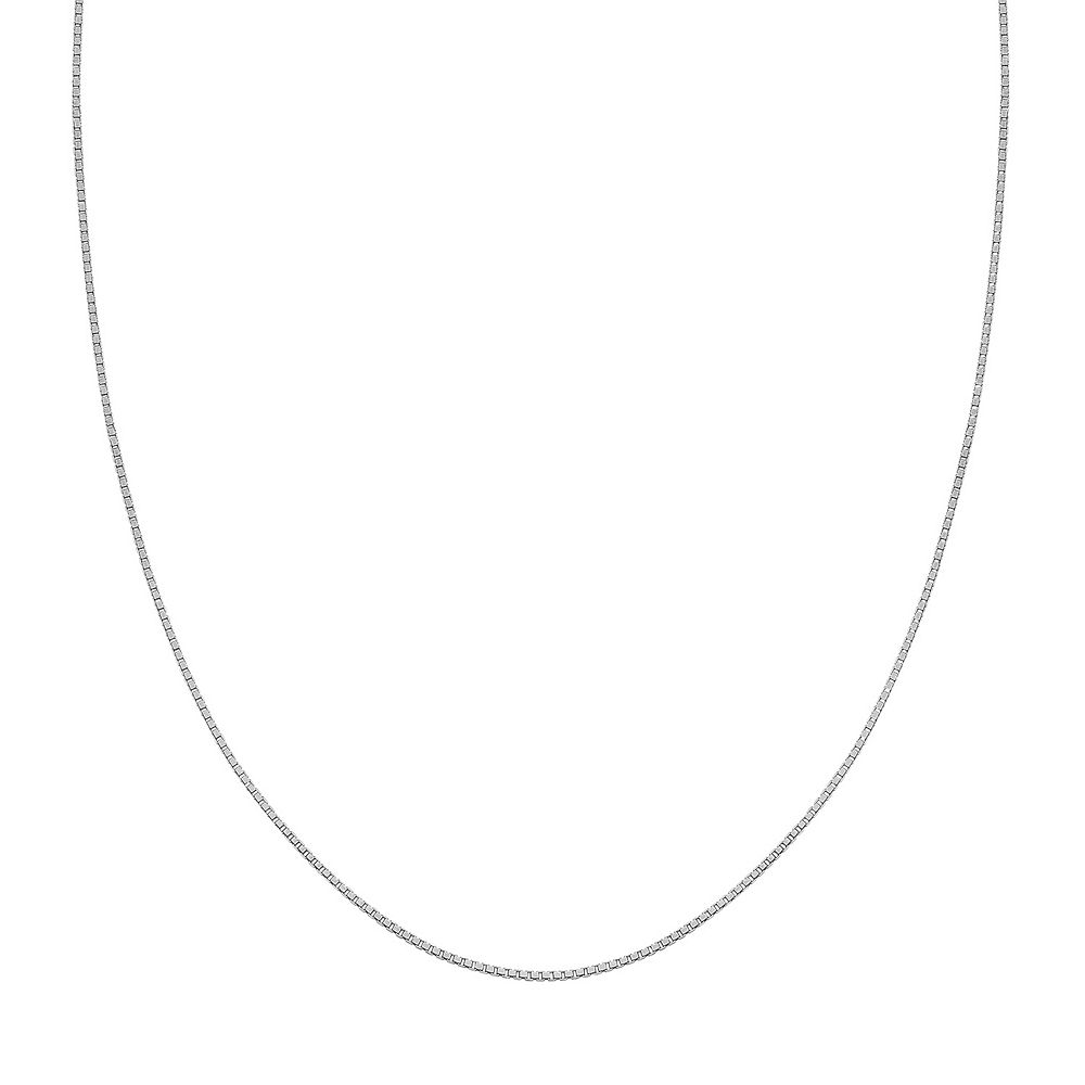 NO BRAND Sterling Silver Box Chain Necklace main image 0