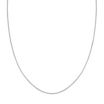 PRIMROSE Sterling Silver Box Chain Necklace
