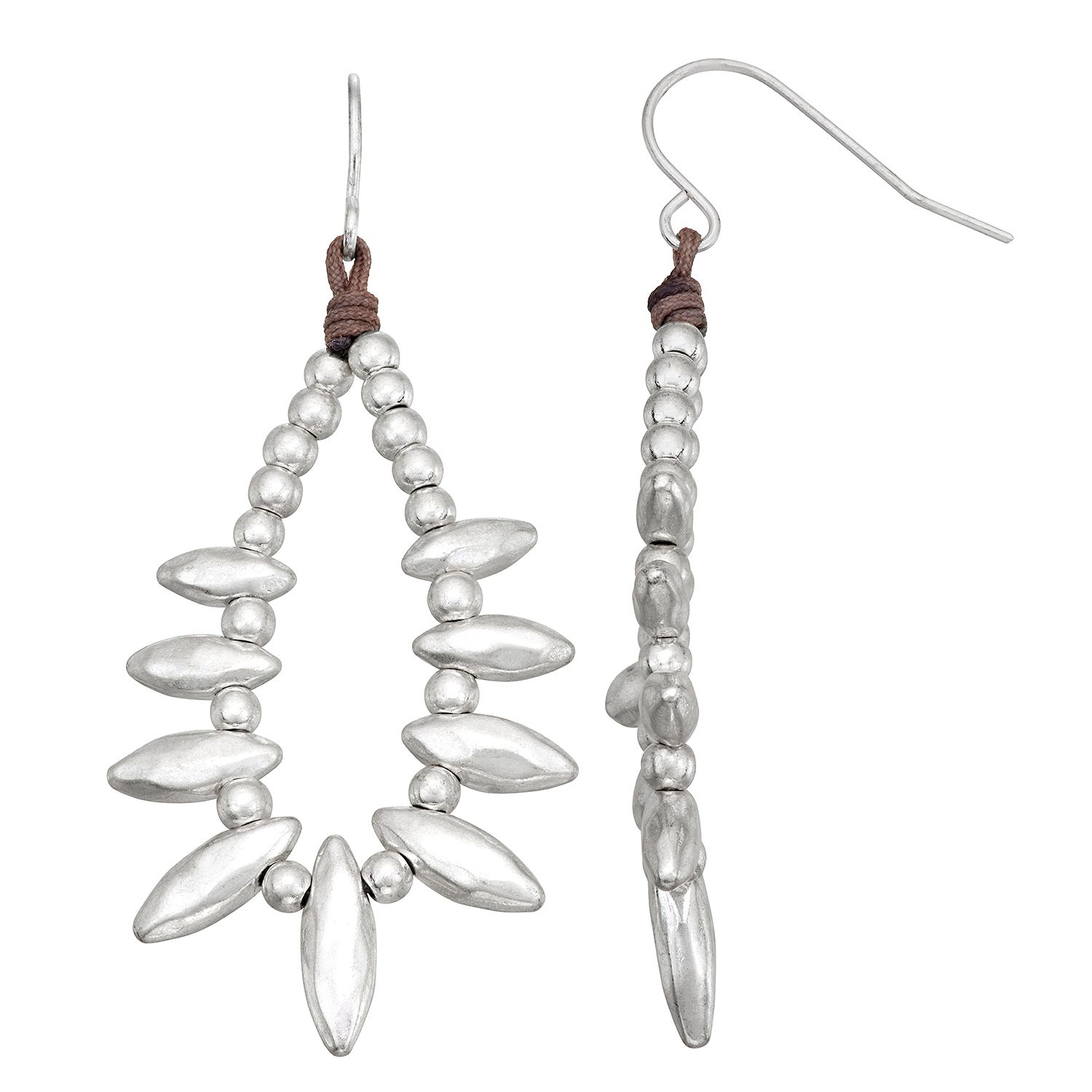 metal teardrop beads