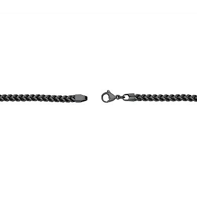 Men's LYNX Stainless Foxtail Chain Necklace