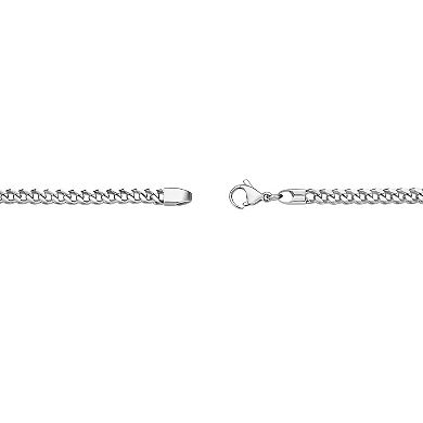 Men's LYNX Stainless Foxtail Chain Necklace