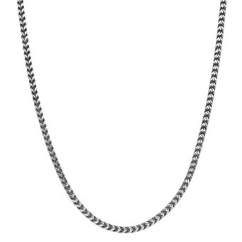 Men's LYNX Stainless Foxtail Chain Necklace
