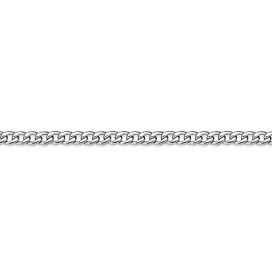 Men's LYNX Stainless Steel 7 mm Curb Chain Necklace