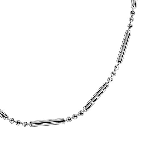 PRIMROSE Sterling Silver "3 & 1" Chain Necklace