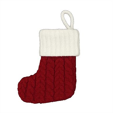 St. Nicholas Square® Knit Monogram Mini Stocking
