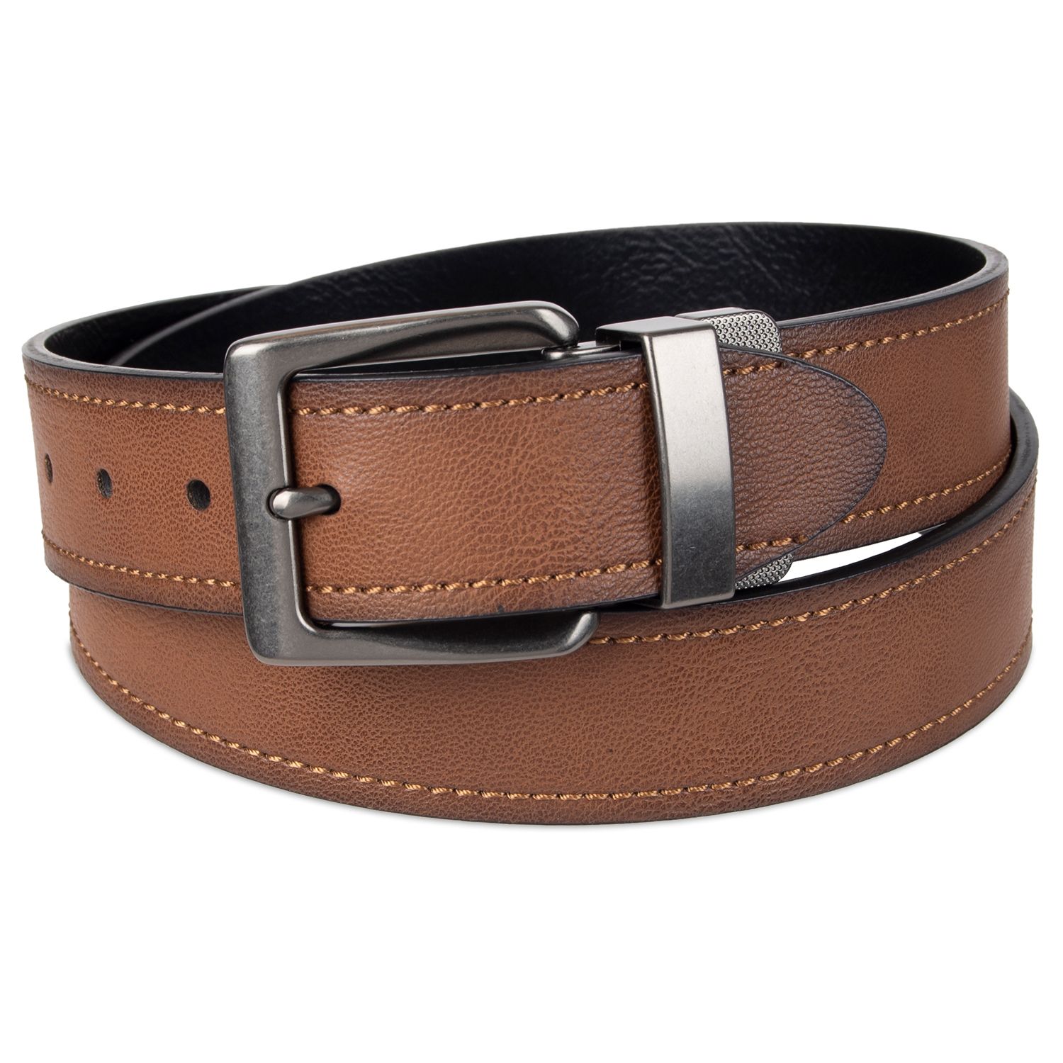 levi's reversible casual jean leather belt