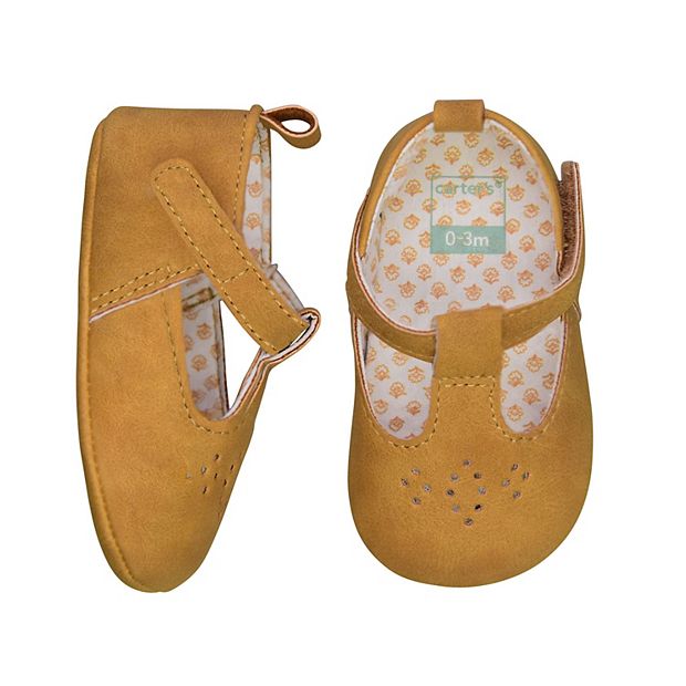 Baby Girl Carter s Mary Jane Perforated Crib Shoes