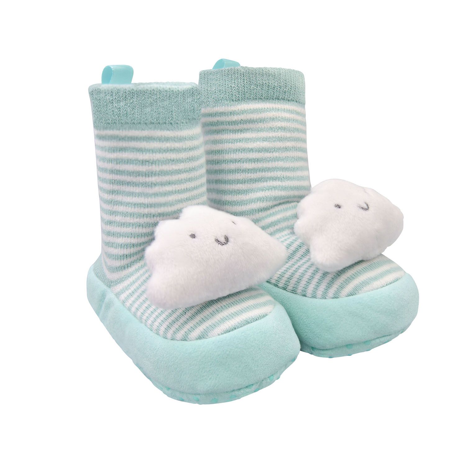 baby socks with rattles