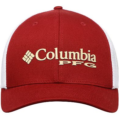 Men's Columbia Garnet Florida State Seminoles Collegiate PFG Flex Hat