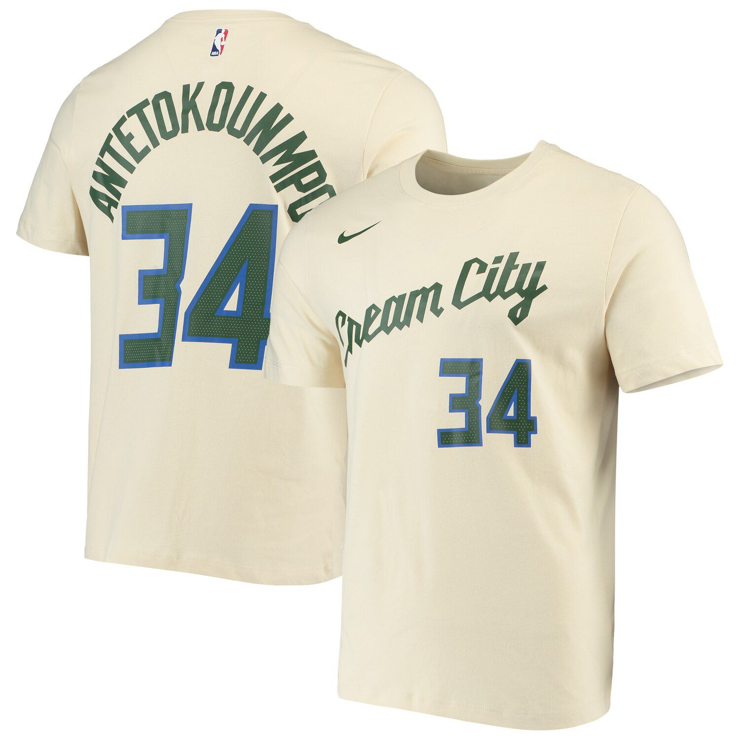 antetokounmpo cream city jersey