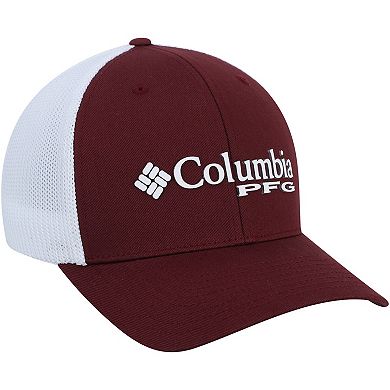 Men's Columbia Maroon Virginia Tech Hokies Collegiate PFG Flex Hat