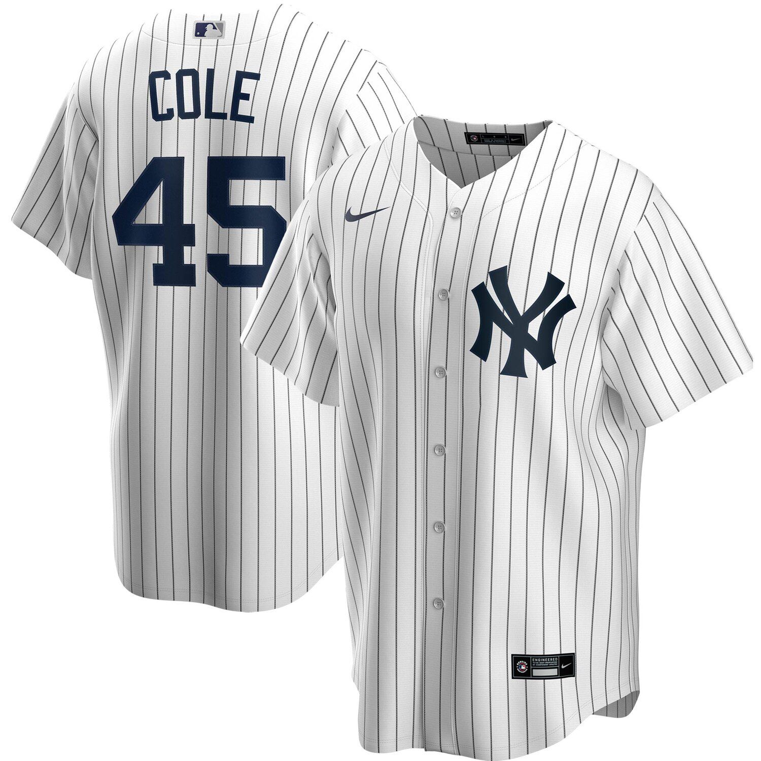 Nike Gerrit Cole White New York Yankees 