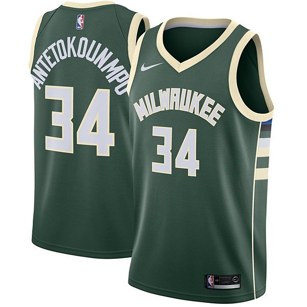 Giannis Antetokounmpo Milwaukee Bucks NBA Basketball Crew T-Shirt S-5XL