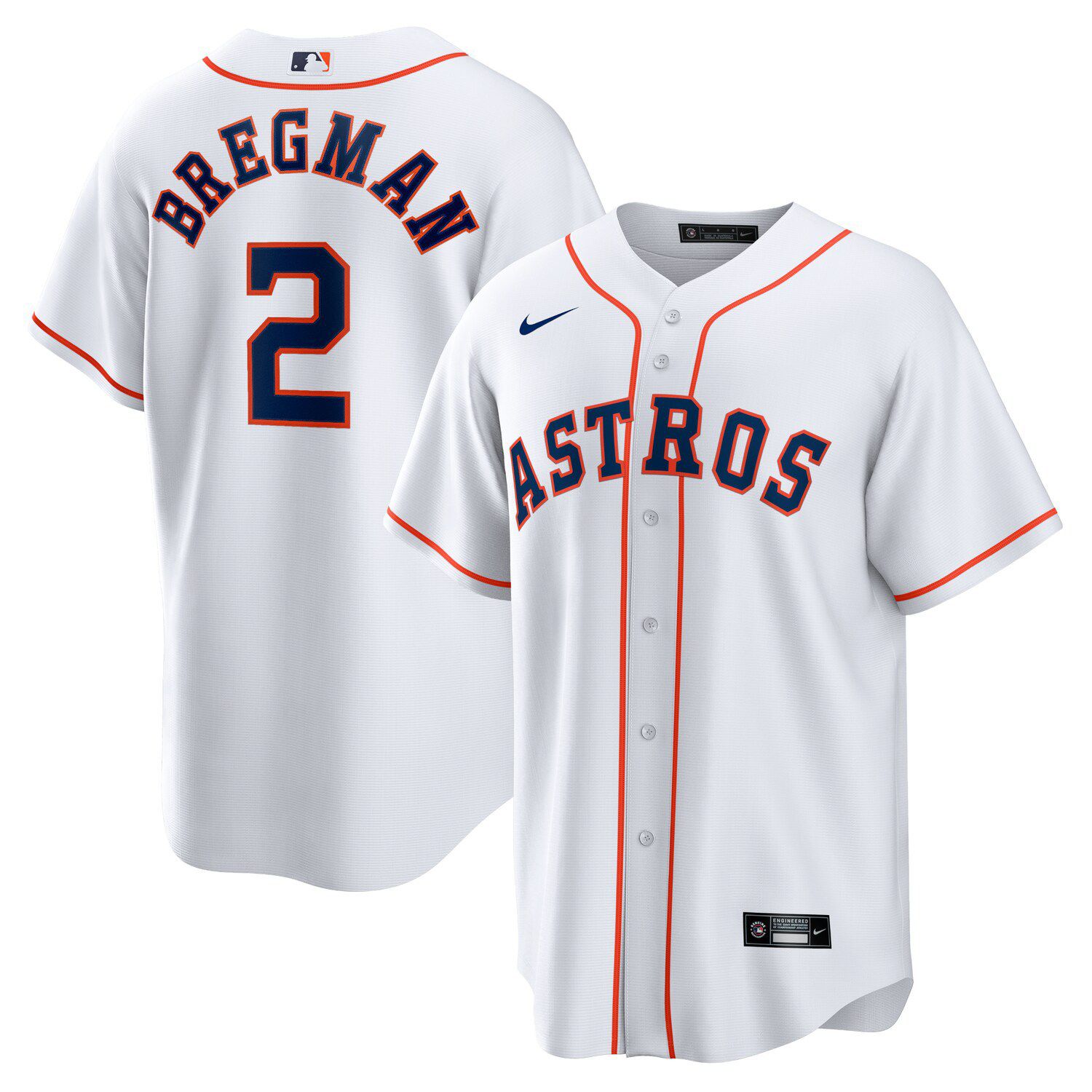 Toddler Nike Navy Houston Astros 2022 City Connect Replica Player Jersey Size: 2T