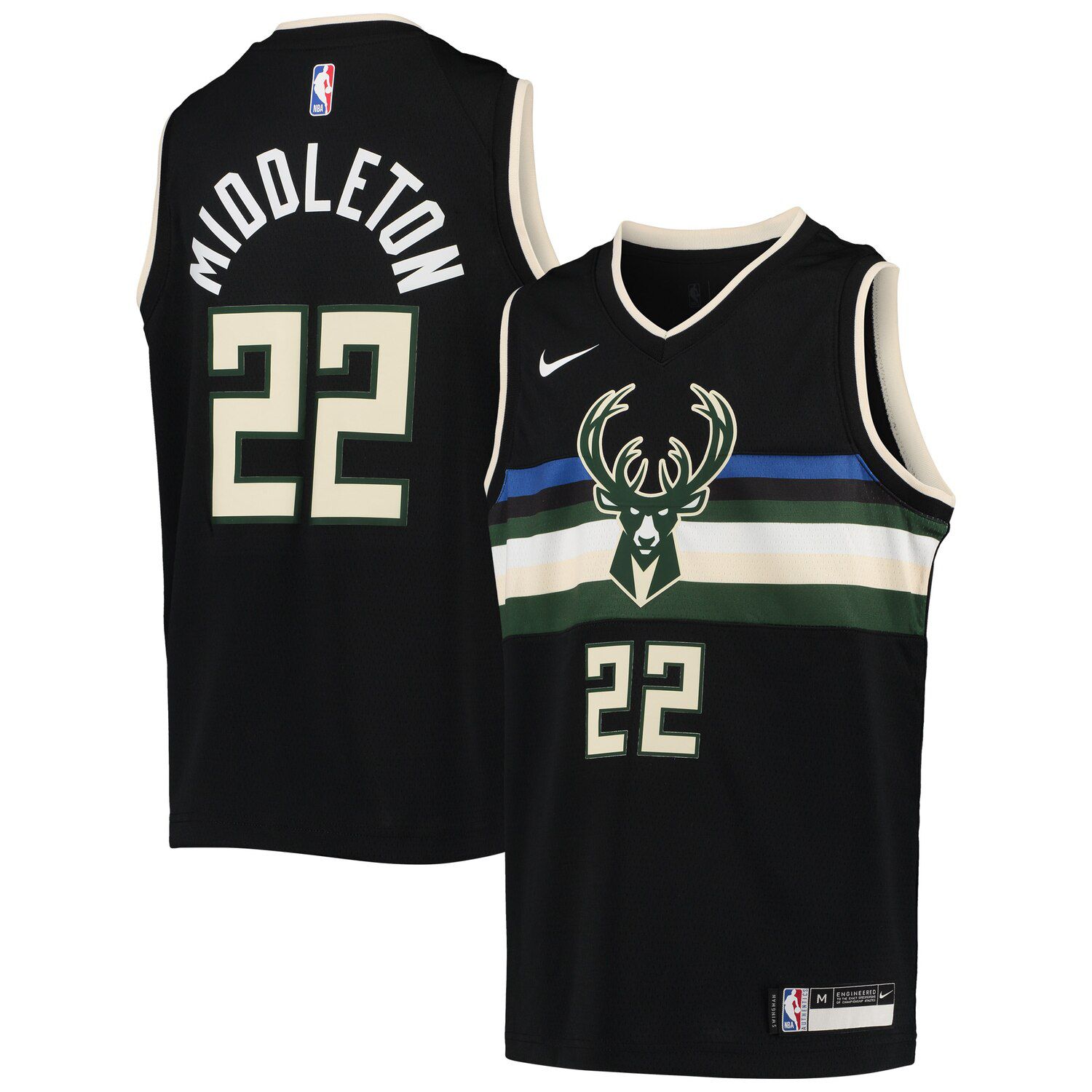 khris middleton youth jersey