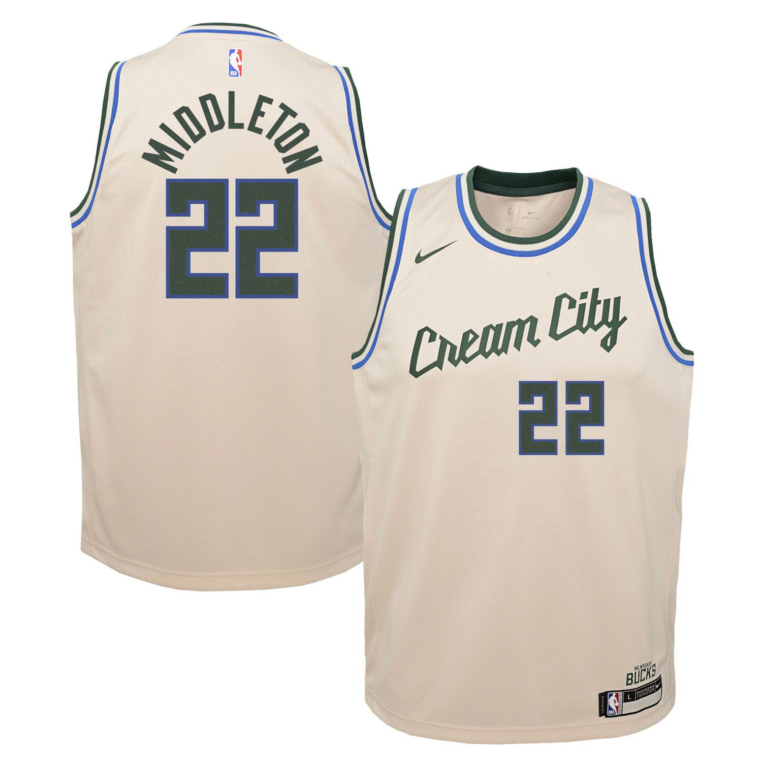 middleton cream city jersey