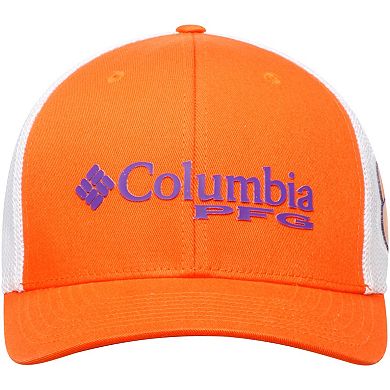 Men's Columbia Orange Clemson Tigers Collegiate PFG Flex Hat