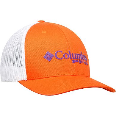Men's Columbia Orange Clemson Tigers Collegiate PFG Flex Hat