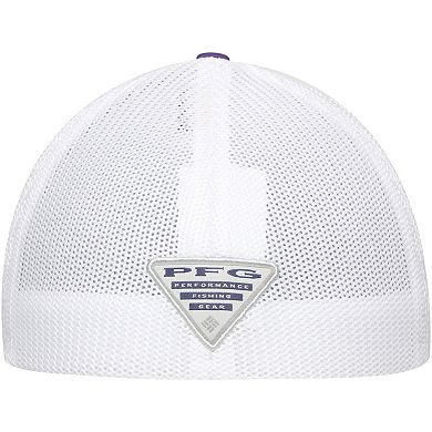 Men's Columbia Purple LSU Tigers Collegiate PFG Flex Hat