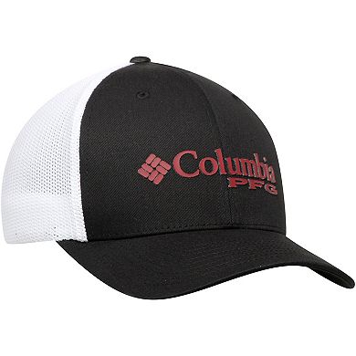 Men's Columbia Black Florida State Seminoles Collegiate PFG Flex Hat