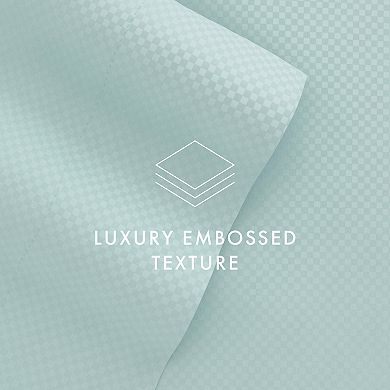 Home Collection Check Embossed Sheet Set